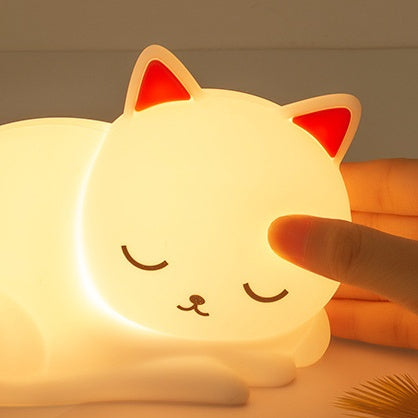 Squishy Silicone Napping Cat
