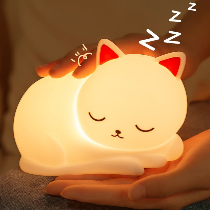 Squishy Silicone Napping Cat