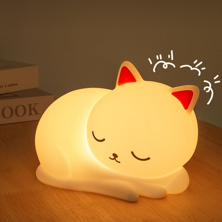 Squishy Silicone Napping Cat